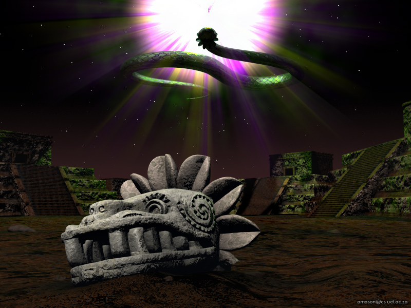 The Return of Quetzalcoatl, by Ashton Mason (1999)