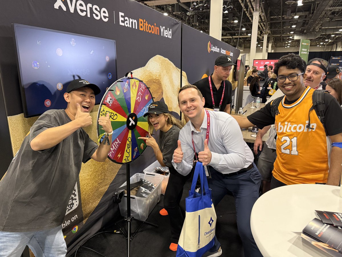 Xverse - Bitcoin Wallet for everyone (@xverseapp) on Twitter photo Bitcoin Vegas Day 3🎰
Final spin. Win your favourite runes.
No rugret 🔲
( $MIM $LOBO $BRO $BDC $LIQ )
See you at the Xverse x <a href="/LiquidiumWTF/">LiquidiumWTF | Bitcoin DeFi</a> booth 🫡 Bitcoin Vegas Day 3🎰
Final spin. Win your favourite runes.
No rugret 🔲
( $MIM $LOBO $BRO $BDC $LIQ )
See you at the Xverse x <a href="/LiquidiumWTF/">LiquidiumWTF | Bitcoin DeFi</a> booth 🫡