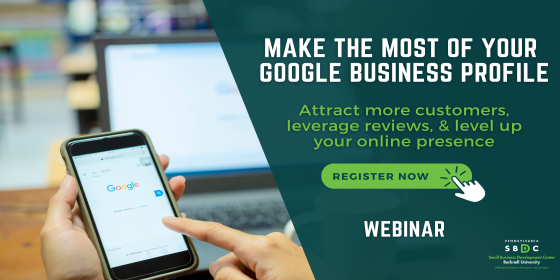 Pennsylvania SBDC (@pasmallbusiness) on Twitter photo Join <a href="/BucknellSBDC/">Bucknell SBDC</a> for their #FREE "Make the Most of Your Google Business Profile" Webinar!
This webinar will walk you through practical tips for making your profile more visible and engaging.
📆 6/4/25
⏰ 12:00 pm - 1:00 pm
📍Click here to register: pasbdc.ecenterdirect.com/events/32460 Join <a href="/BucknellSBDC/">Bucknell SBDC</a> for their #FREE "Make the Most of Your Google Business Profile" Webinar!
This webinar will walk you through practical tips for making your profile more visible and engaging.
📆 6/4/25
⏰ 12:00 pm - 1:00 pm
📍Click here to register: pasbdc.ecenterdirect.com/events/32460