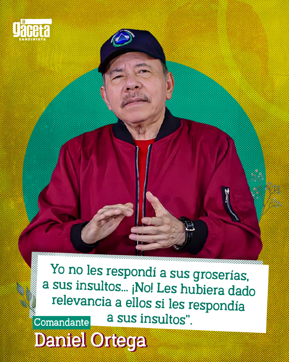🔴⚫️✊🏻El temple, la sabiduría y la paciencia definen el liderazgo indiscutible del Comandante Daniel Ortega.