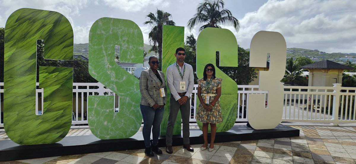 LicyLaw's tweet photo. #TeamUWI at the GSIS 2025 here in St Kitts! #gsis2025 #islandinnovation https://t.co/7yyXQtnWpy