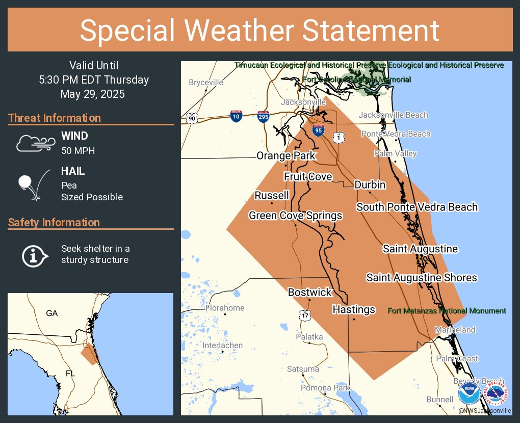 NWS Jacksonville tweet media