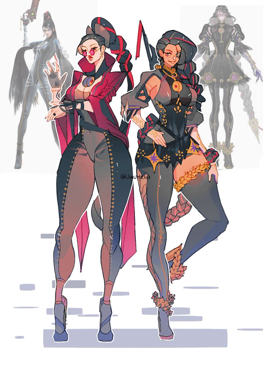 ✨ Vayne/Samira x bayonetta 💥