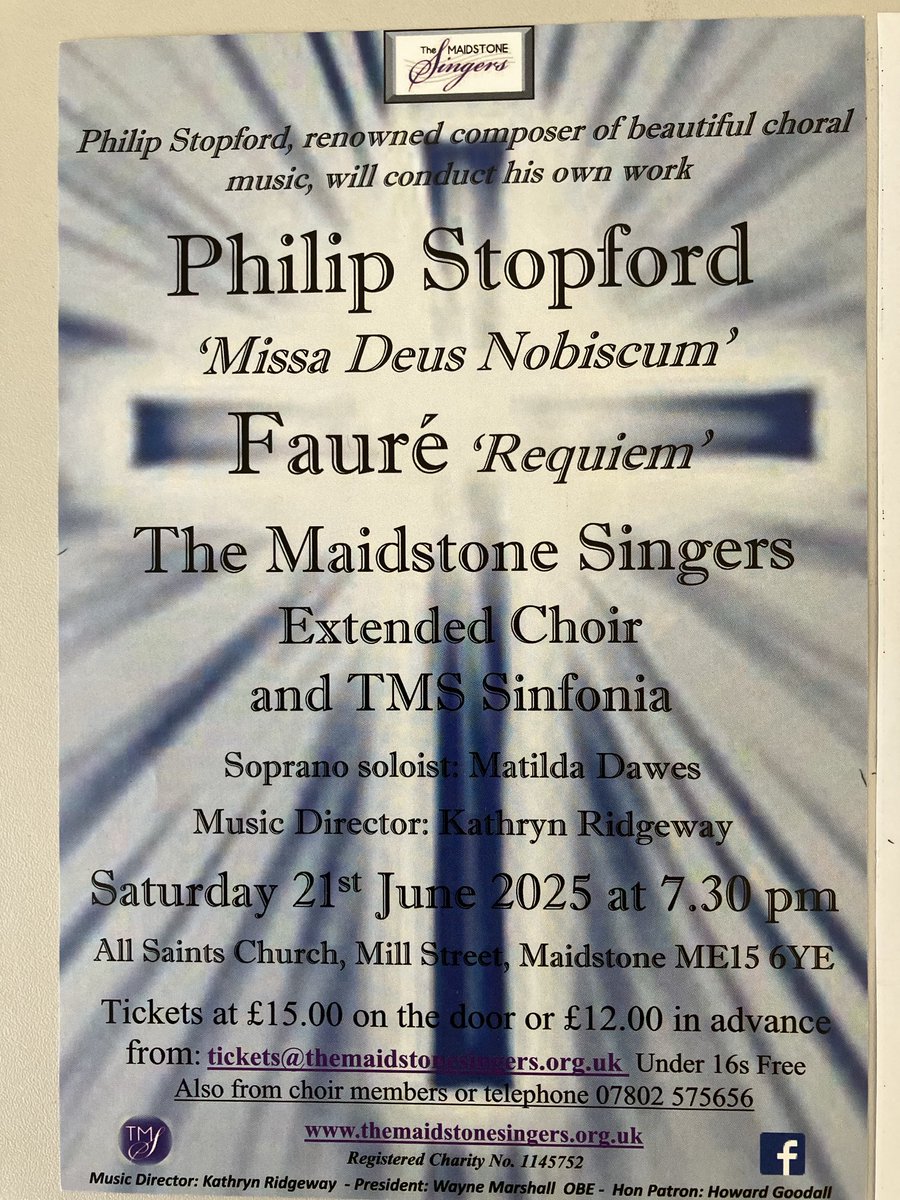 Maidstone Singers (@tmssingers) on Twitter photo 