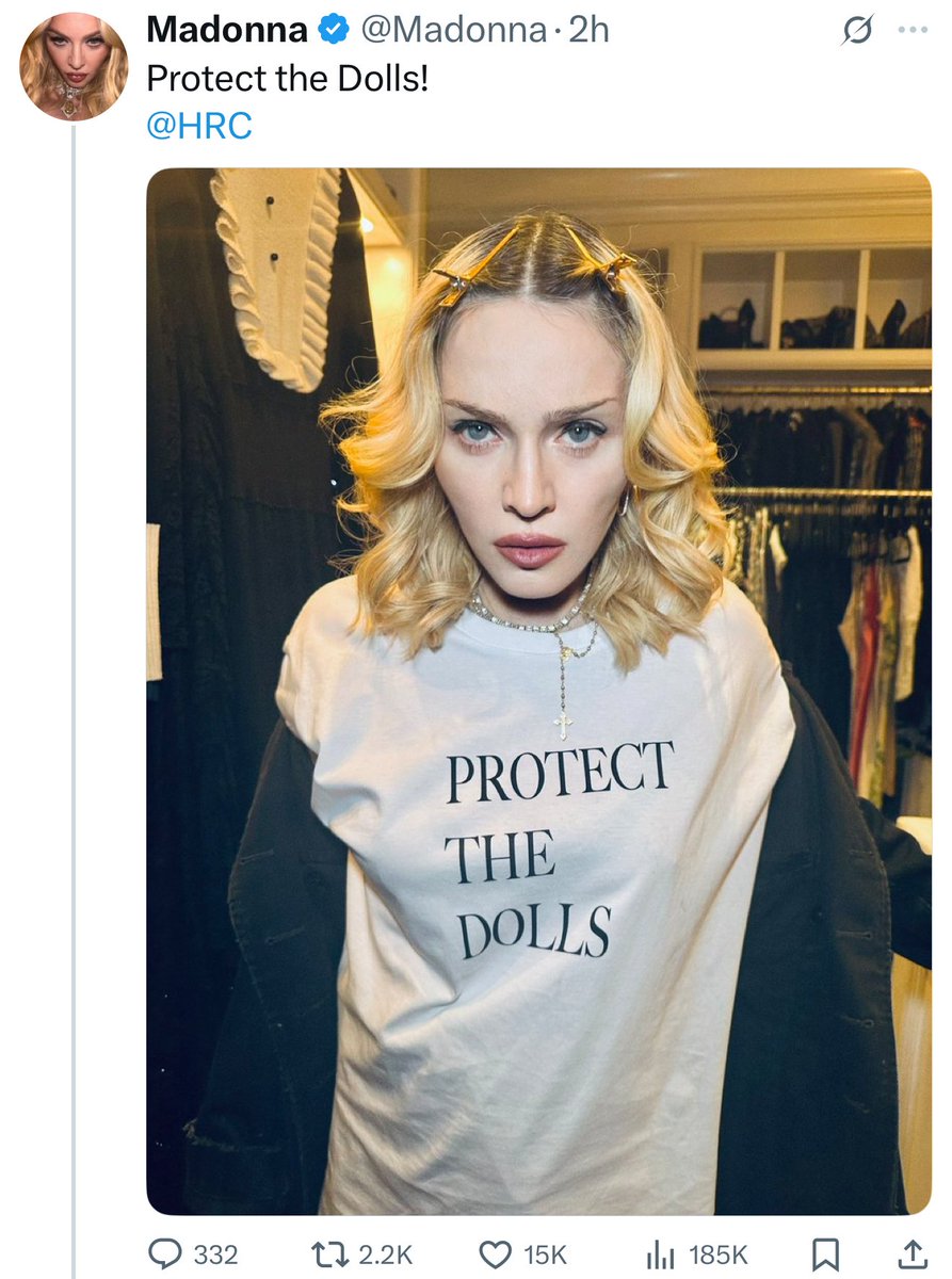 In the history of the “dolls” concept, it’s for men who claim to be women who “pass” as “women” (🙄). The men who claim to be women who don’t pass as women (99.9% of them) are called “bricks”. In the logic of gender ideology, this makes “protect the dolls” a transphobia. 😂🤷‍♀️🙋‍♀️