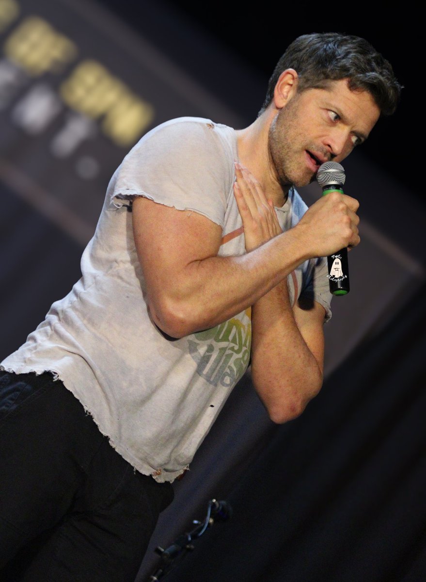 __mysticphotos's tweet image. ARMS! 👀

 #mishacollins #spnnj #njcon #spnfamily