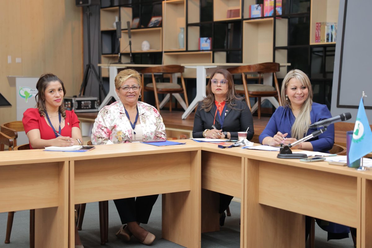 Reunión de trabajo entre Comisión de la Mujer del <a href="/PARLACEN/">PARLACEN</a> y Directora Regional Adjunta de ONU Mujeres, para abordar los progresos y obstáculos compartidos, centrándose en las regulaciones para erradicar la violencia hacia las mujeres