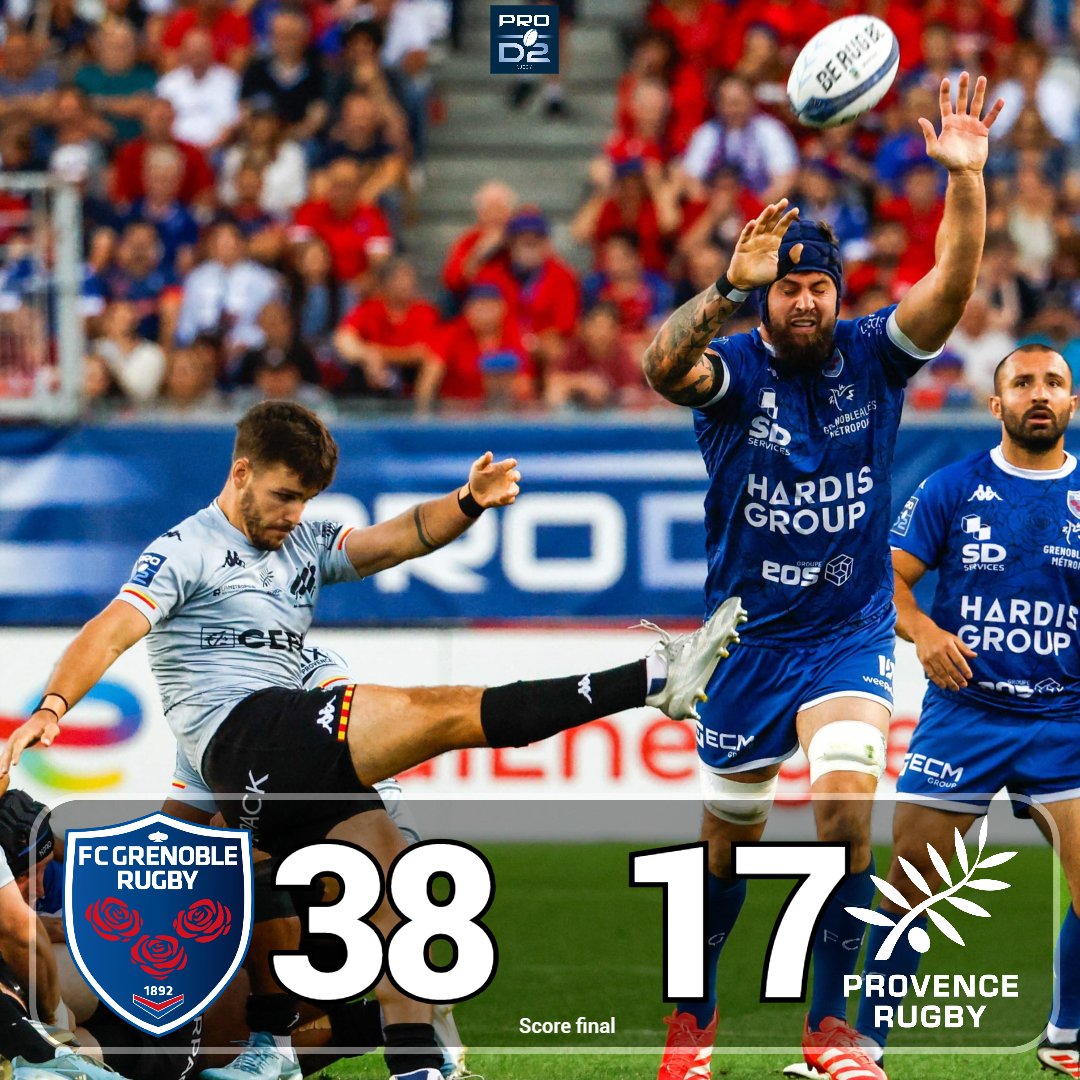 Steven Imbert (@stevenimbert) on Twitter photo #Rugby Pour la 2e fois en 2 ans, <a href="/ProvenceRugby/">Provence Rugby ⚫️🏉</a> échoue aux portes de la finale, battu logiquement par une belle équipe de <a href="/FCGrugby/">FC Grenoble Rugby #AllezFCG</a> . A lire dans <a href="/laprovence/">La Provence</a> <a href="/LNRofficiel/">Ligue Nationale de Rugby</a> #Rugby Pour la 2e fois en 2 ans, <a href="/ProvenceRugby/">Provence Rugby ⚫️🏉</a> échoue aux portes de la finale, battu logiquement par une belle équipe de <a href="/FCGrugby/">FC Grenoble Rugby #AllezFCG</a> . A lire dans <a href="/laprovence/">La Provence</a> <a href="/LNRofficiel/">Ligue Nationale de Rugby</a>