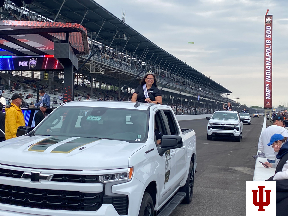 It will be hard to top Macie Troyer’s first experience at the Indianapolis 500. Sunday, the IUK sophomore attended her first-ever Indianapolis 500 Sunday as one of 33 500 Festival Princesses. #MyIUK 

Read more: go.iu.edu/8tyL