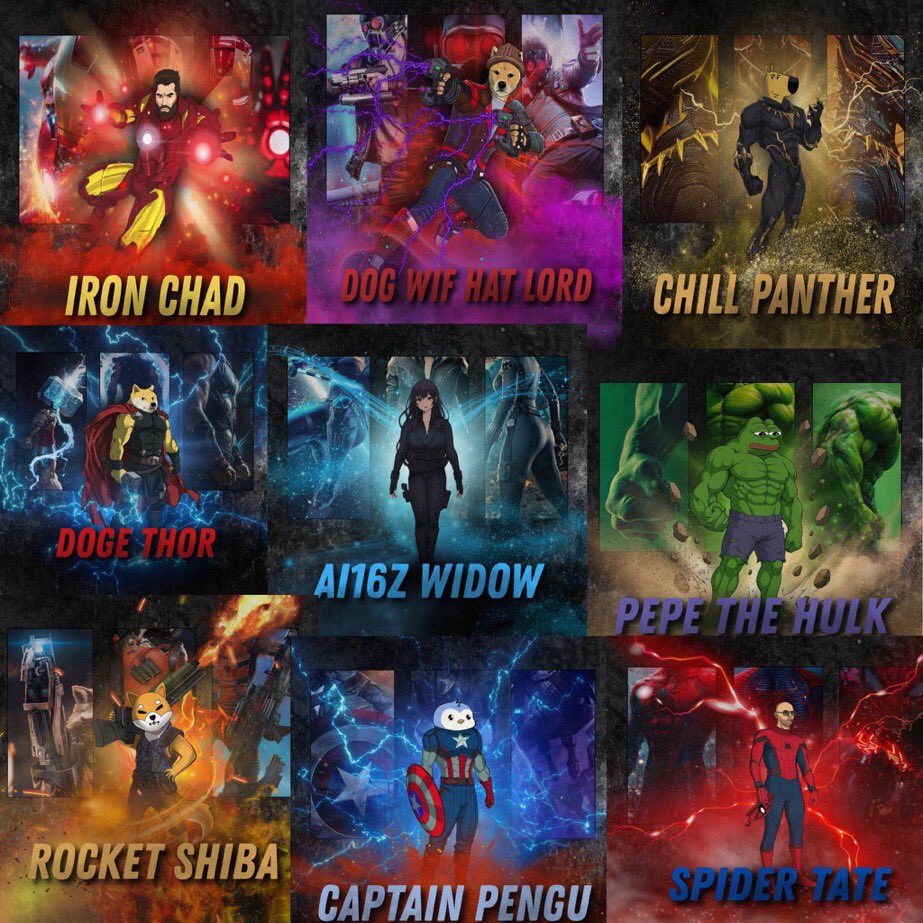 <a href="/jeremybtc/"></a> The best season isn't over till @xvengersx takes over!
A community driven gem that' will shake world crypto will launch at 9am-3pm PST today #HEROES
Early mover will thank themselves later 😏
Join the wave now before it’s too late 
Telegram: t.me/+PyGy6RHEpmRlZ…
X: