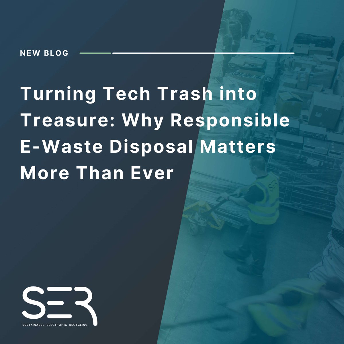 At SE Recycling, we support businesses with certified, compliant, and environmentally sound WEEE management – turning retired tech into future-ready resources.

Learn more: ow.ly/cAU150VZY47