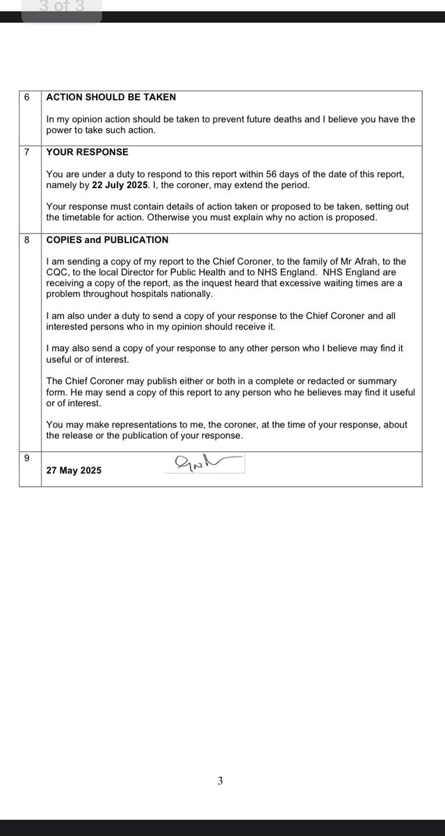 @medicalmodelwithabriochebun (@medicalmodelbri) on Twitter photo Another PFD section 28 report . 
This poor 17yr old boy was NOT reviewed by a Doctor at any point . 
He thought that he would be seeing a GP the following day but was assigned a PA who advised him to return to A&E but unlikely with any urgency .  No discussion with parents . Another PFD section 28 report . 
This poor 17yr old boy was NOT reviewed by a Doctor at any point . 
He thought that he would be seeing a GP the following day but was assigned a PA who advised him to return to A&E but unlikely with any urgency .  No discussion with parents .