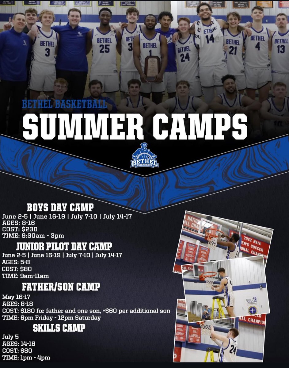 We are looking forward to our first week of Junior Pilot and Boys Camp starting Monday June 2nd. Registration is still open!