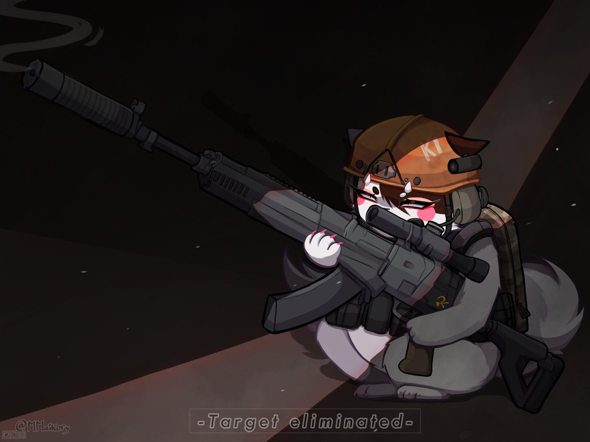MMaikory's tweet photo. El juego me consume xdxdxd

#ArenaBreakout #CallofDuty #furryartworks https://t.co/PsqciBsvRy