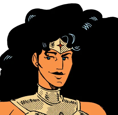 And finally, I used 4 point stars instead of 5 because I felt it gave her more a more "ancient" look!