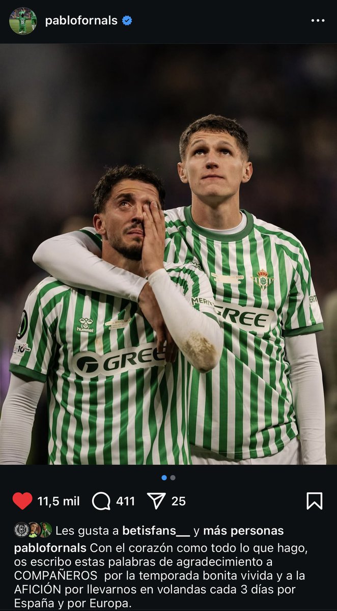 ElMagoBotas_'s tweet photo. A muerte con estos tíos.

Deseando que llegue ya el inicio de la temporada que viene para seguir creciendo y soñando juntos.

💚❤️‍🩹 https://t.co/5PZzI1MnFO
