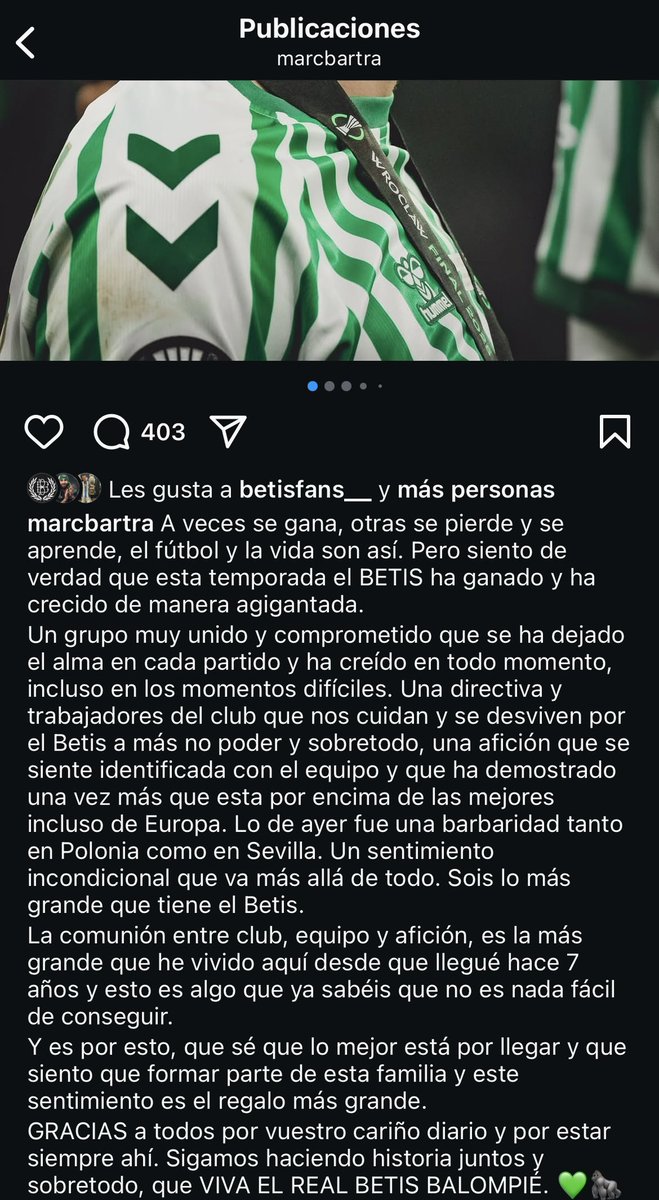 ElMagoBotas_'s tweet photo. A muerte con estos tíos.

Deseando que llegue ya el inicio de la temporada que viene para seguir creciendo y soñando juntos.

💚❤️‍🩹 https://t.co/5PZzI1MnFO