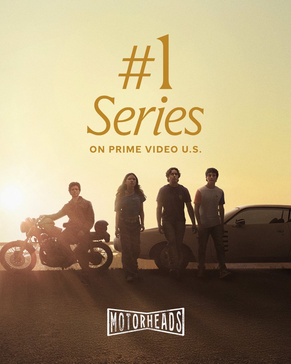 AmazonMGMStudio's tweet photo. Full throttle from day one. #Motorheads is the #1 series in the US on @PrimeVideo. https://t.co/aXvmmClUNJ