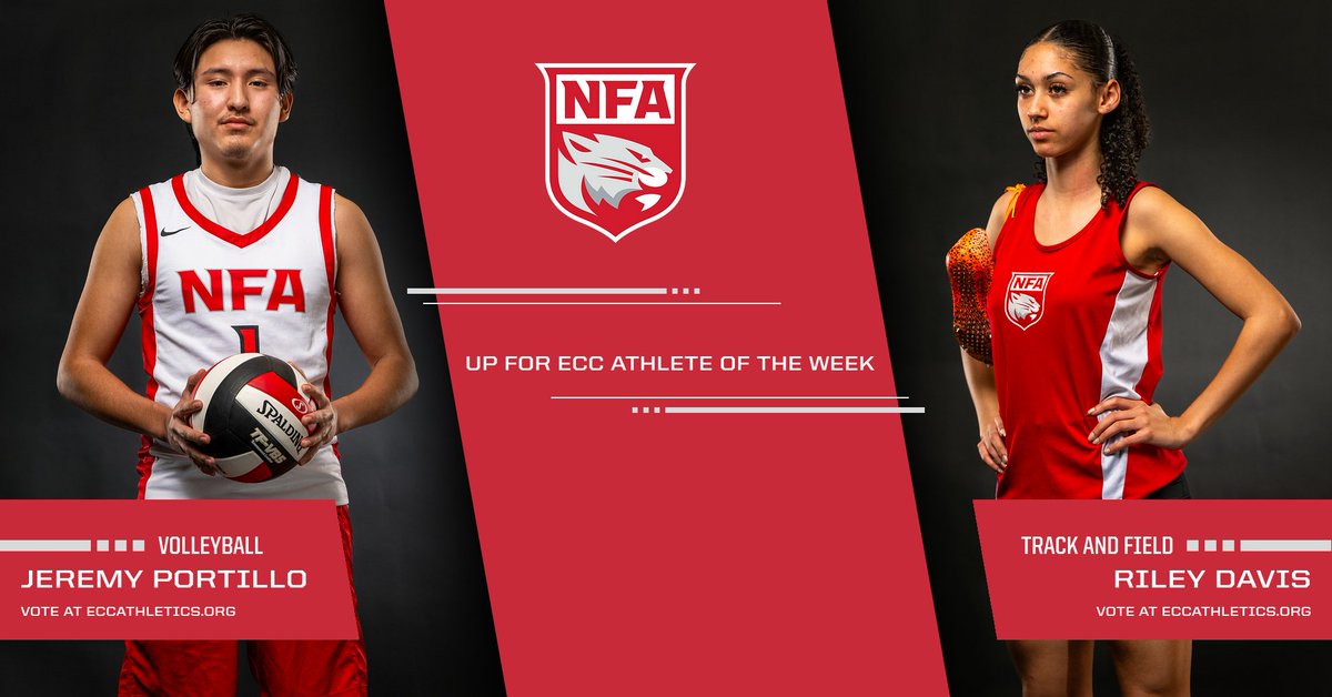 The poll closes May 30 at 8 am. Vote at eccathletics.org.