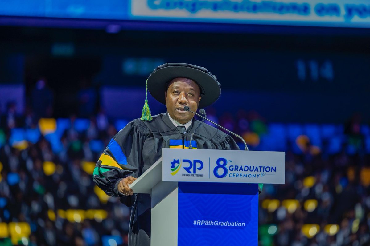 Huye_College's tweet photo. Today, we celebrated the achievements of 868 students from Huye College .174 females and 694 males who were awarded Advanced Diploma and Bachelor of Technology in various programs during the #RP8thGraduation ceremony."
@RwandaPolytec @Rwanda_Edu @HEC_Rwanda https://t.co/gYVpGdIJjM