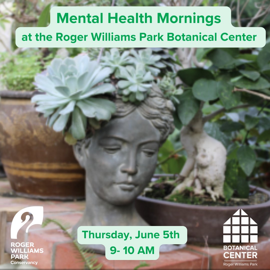 ❣️Mental Health Mornings are back! In 1 week - Thursday, June 5th. 
Email us to reserve a spot! info@rwpconservancy.org