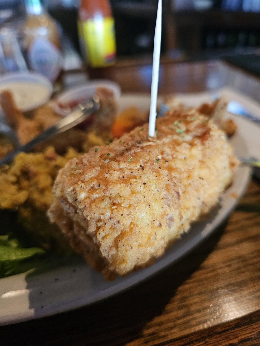 Walked to a Cajun spot by my house and they have fried corn