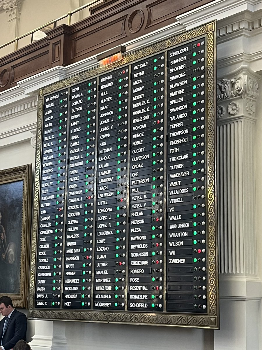 House concurs with Senate amendments on HB 2 by a 122-13 vote. Onto Gov. Abbott’s desk. #txlege