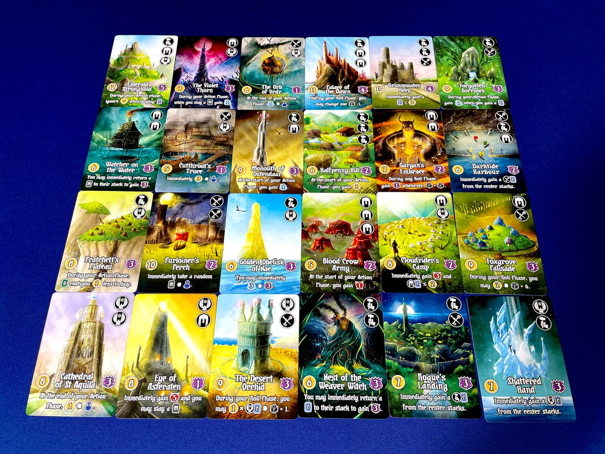 Oh the places you'll go. The domains of Valeria Card Kingdoms have some of the biggest payoffs you can get! Make sure you snag the one you've been building towards before anyone else can.