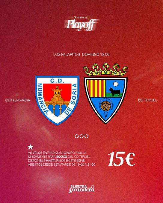 el <a href="/TeruelCd/">Club Deportivo Teruel</a> buscara a la épica conseguir entradas para sus socios  debido al mal estar en la afición y la nefasta gestión