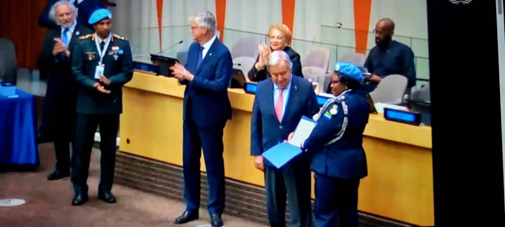 Congratulations to Chief Superintendent Zainab Gbla! 

On this UN Peacekeepers Day, I join the nation in celebrating one of our own — Chief Supt. Zainab Gbla, honored as the 2025 UN Women Police Officer of the Year at the United Nations Headquarters in New York. 🏅

Your