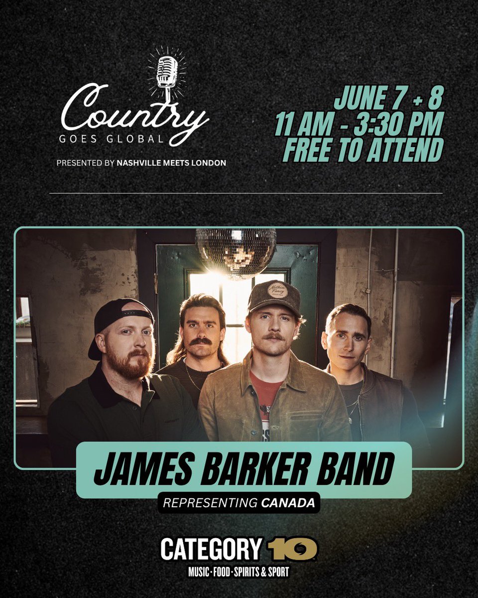 jamesbarkerband's tweet image. Gonna be a busy #CMAfest! Got a handful of shows and just found out we're going to be doing the Fan Fair Meet and Greet as well!