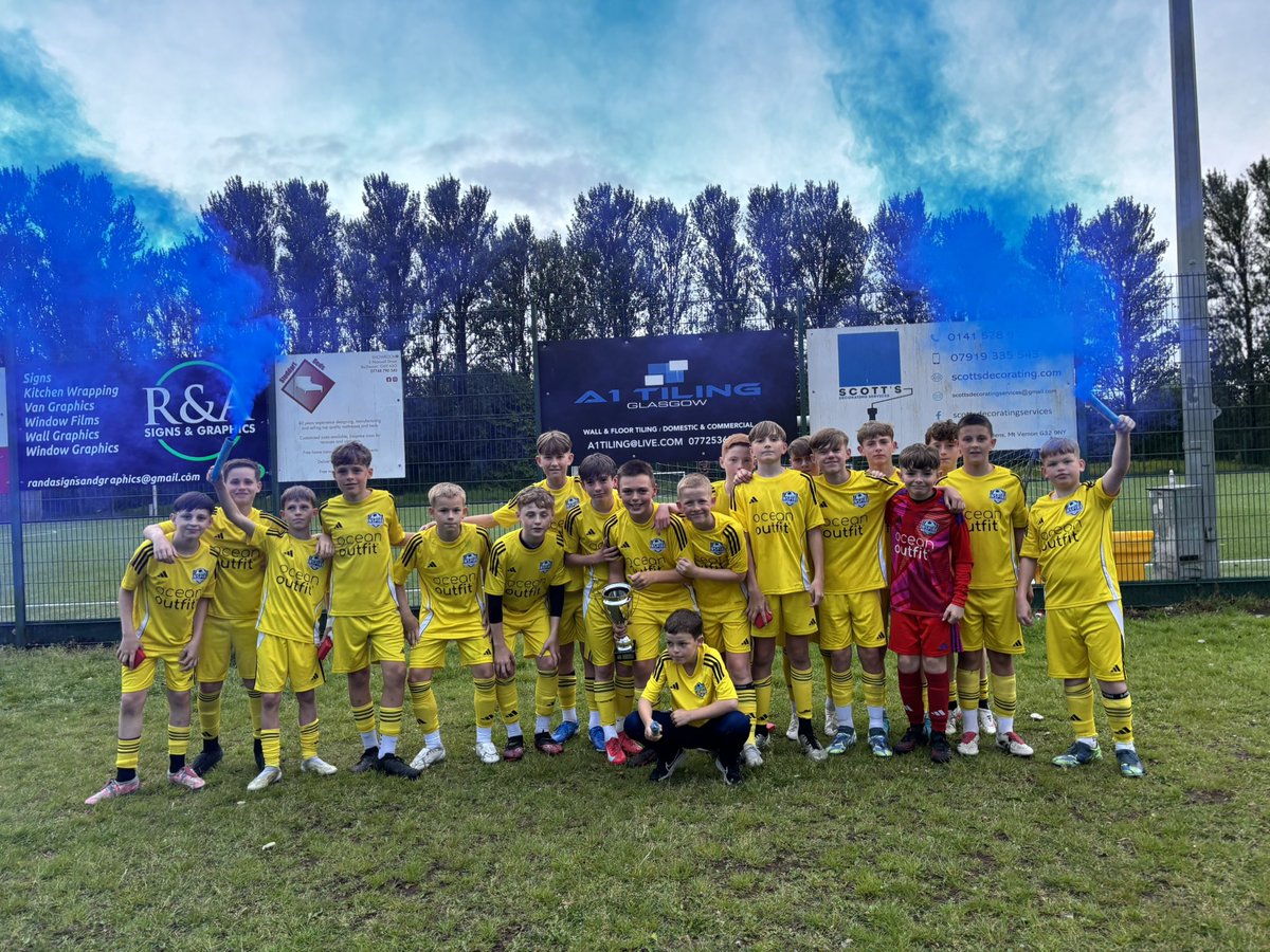 Champions of the CLYFA A Division! 🏆