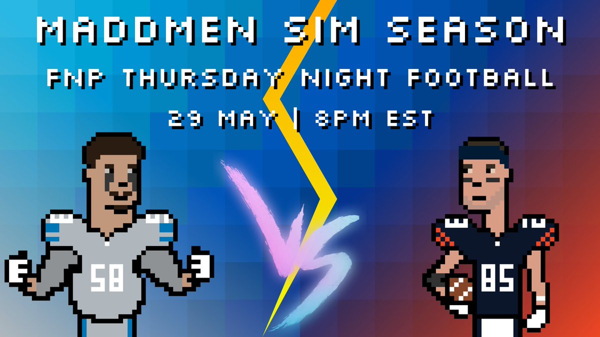 Friday Night Punksβ’ (@fridaynightpunk) on Twitter photo <a href="/FridayNightPunk/">Friday Night Punksβ’</a> Fam!!
π Get ready for #FNP Thursday Night Football!?
π Thursday | May 29th | 8pm EST
π Hosted by <a href="/jfarrell1227/">J Farrell</a> <a href="/SelliottSjce/">SJCE</a> <a href="/kingsven_poly/">πSvenπl π² π α€l ββββββ</a>
π The stream will be in our #Discord Server in the Maddmen Streams Channel!
π Week 12 Challenge: Highest <a href="/FridayNightPunk/">Friday Night Punksβ’</a> Fam!!
π Get ready for #FNP Thursday Night Football!?
π Thursday | May 29th | 8pm EST
π Hosted by <a href="/jfarrell1227/">J Farrell</a> <a href="/SelliottSjce/">SJCE</a> <a href="/kingsven_poly/">πSvenπl π² π α€l ββββββ</a>
π The stream will be in our #Discord Server in the Maddmen Streams Channel!
π Week 12 Challenge: Highest