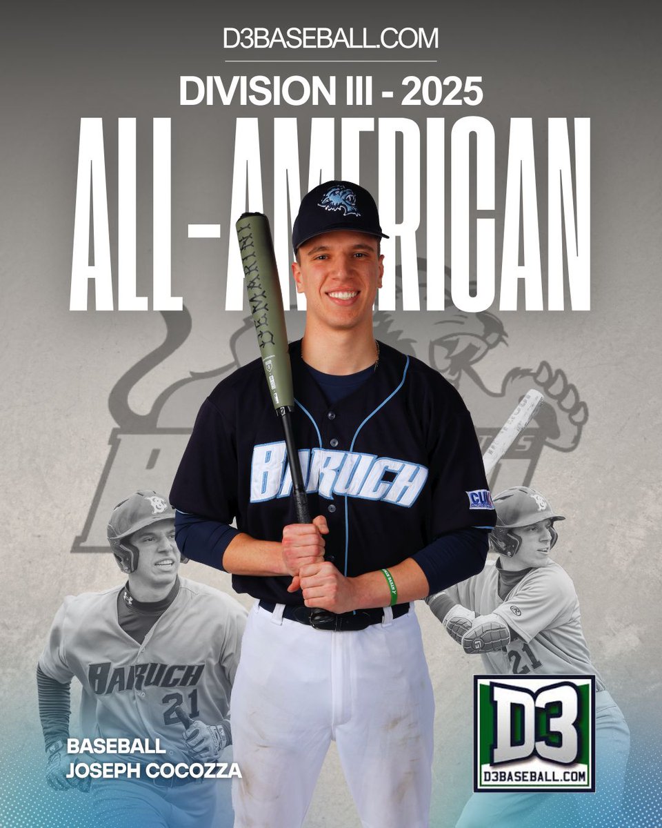 Baruch College Athletics (@baruchathletics) on Twitter photo Congratulations to Joseph Cocozza on being named a D3Baseball.com Division III All-American! <a href="/BaruchBearcatAD/">Heather MacCulloch</a> <a href="/CUNYAC/">CUNY Athletic Conference</a> #BaruchBaseball #D3Baseball #CUNYAC โพ๐ Congratulations to Joseph Cocozza on being named a D3Baseball.com Division III All-American! <a href="/BaruchBearcatAD/">Heather MacCulloch</a> <a href="/CUNYAC/">CUNY Athletic Conference</a> #BaruchBaseball #D3Baseball #CUNYAC โพ๐