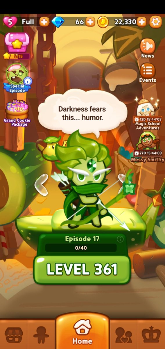Aeroon7's tweet image. The character development is huge.
#WindArcherCookie #CookieRunKingdom #CookieRunPuzzleWorld