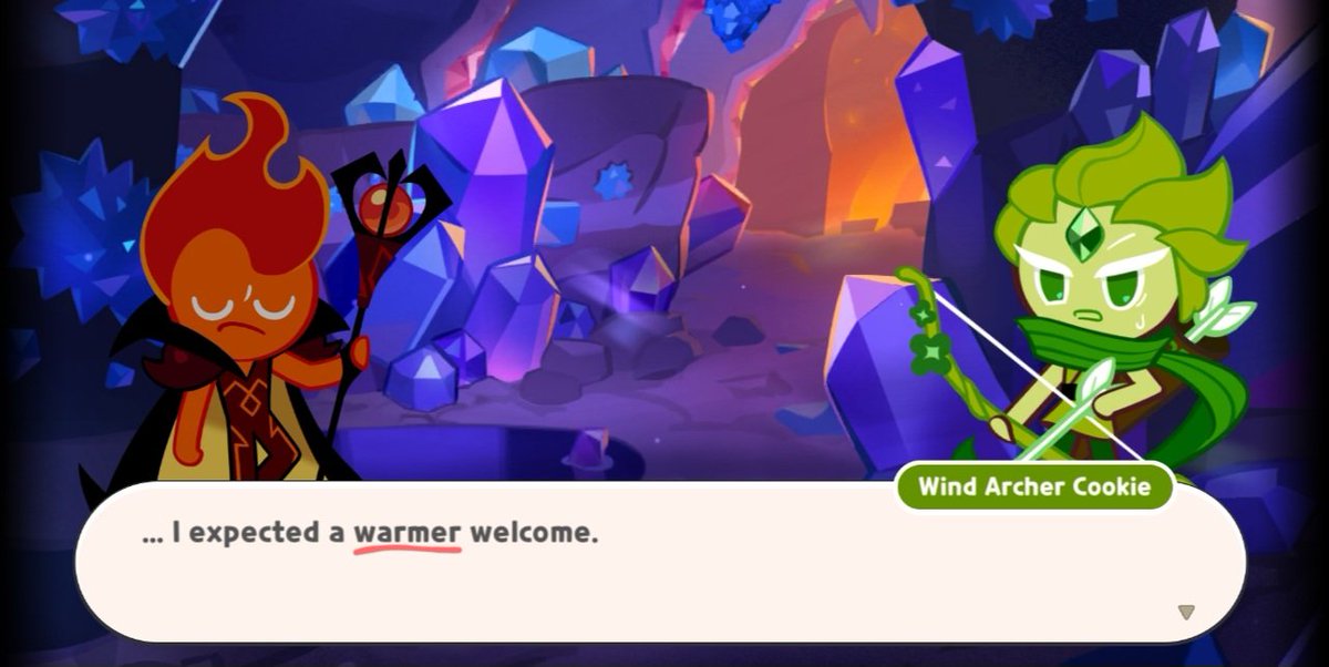 Aeroon7's tweet image. The character development is huge.
#WindArcherCookie #CookieRunKingdom #CookieRunPuzzleWorld