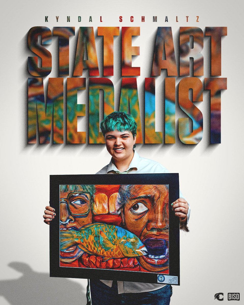 BurlesonISD (@burlesonisd) on Twitter photo Kyndal Schmaltz medaled at the State Visual Arts Scholastic Event (VASE) with an Exemplary Rating (IV). Congratulations! ๐
<a href="/spARTanscreate/">Centennial spARTans</a> | #BISDstandout #BISDgreatness Kyndal Schmaltz medaled at the State Visual Arts Scholastic Event (VASE) with an Exemplary Rating (IV). Congratulations! ๐
<a href="/spARTanscreate/">Centennial spARTans</a> | #BISDstandout #BISDgreatness