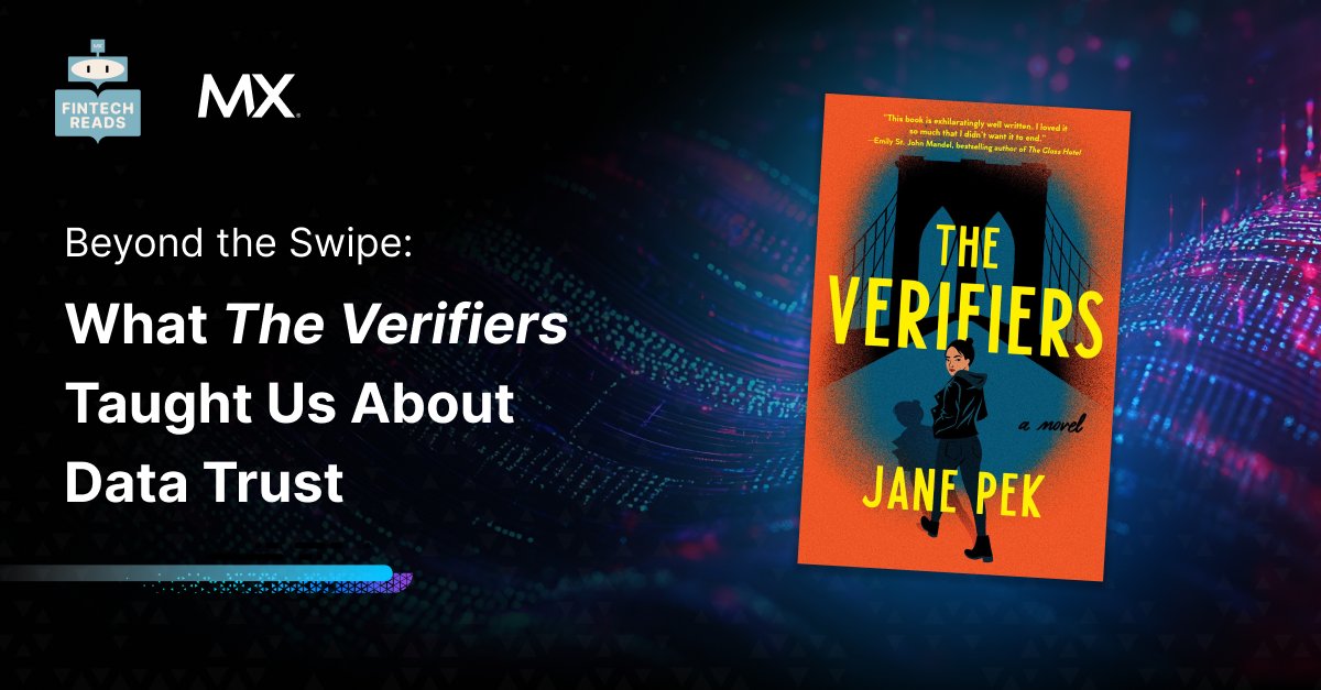 What do online dating (in the world of Jane Pek’s “The Verifiers”) and fintech have in common?

Data use, data privacy, and data trust. 📊

Check out the takeaways from MX’s first virtual Fintech Reads Book Club with Fintech Takes in our latest blog:
mx.com/blog/verifiers…