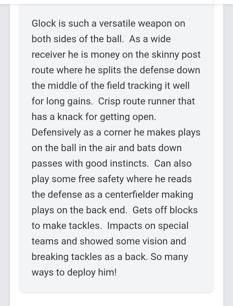 Tanner Glock (@tannerglock1) on Twitter photo thank you <a href="/PrepRedzoneIL/">Prep Redzone Illinois</a> for the write up!!!! <a href="/SFHSFBWheaton/">St. Francis HS Spartan Football🏈</a> <a href="/CoachMac44/">Bob McMillen</a> <a href="/EDGYTIM/">Timothy “EDGYTIM” OHalloran</a> <a href="/AllenTrieu/">Allen Trieu</a> <a href="/GregSmithRivals/">Greg Smith</a> thank you <a href="/PrepRedzoneIL/">Prep Redzone Illinois</a> for the write up!!!! <a href="/SFHSFBWheaton/">St. Francis HS Spartan Football🏈</a> <a href="/CoachMac44/">Bob McMillen</a> <a href="/EDGYTIM/">Timothy “EDGYTIM” OHalloran</a> <a href="/AllenTrieu/">Allen Trieu</a> <a href="/GregSmithRivals/">Greg Smith</a>