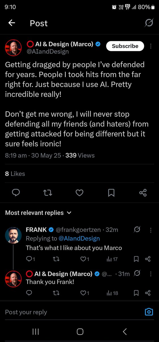 This attitude is kinda strange to me.

Like, good on you for defending folks against horrible bigots. Keep doing it.

That doesn't give you some carte blanche pass on anything else you do.