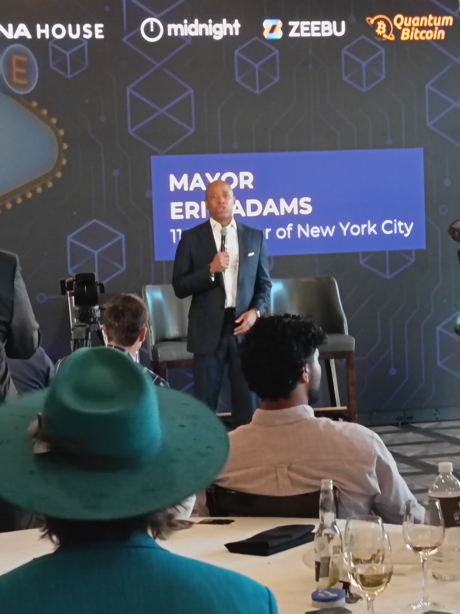 Mauricio Silvestris (@maufaxe) on Twitter photo NYC Mayor in Vegas <a href="/ThisIsDNA/">DNA</a> showing major love for crypto 🔥
He’s not just talking he’s backing innovation that opens doors for platforms like <a href="/BackstageBks/">BKSBackstage | Smart Tickets | RWA</a> and to thrive.
Web3 isn't the future, it's now, and leadership like this helps build the foundation. 🧠💥
#Crypto #Web3 NYC Mayor in Vegas <a href="/ThisIsDNA/">DNA</a> showing major love for crypto 🔥
He’s not just talking he’s backing innovation that opens doors for platforms like <a href="/BackstageBks/">BKSBackstage | Smart Tickets | RWA</a> and to thrive.
Web3 isn't the future, it's now, and leadership like this helps build the foundation. 🧠💥
#Crypto #Web3