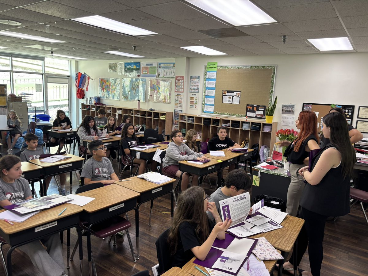 The Young Leaders Council made a special visit to AGBU Manoogian-Demirdjian School to spark conversation, curiosity, and connection around the Armenian American Museum. Together, we’re inspiring the next generation to dream bigger, dig deeper, and carry our culture forward! 🎓