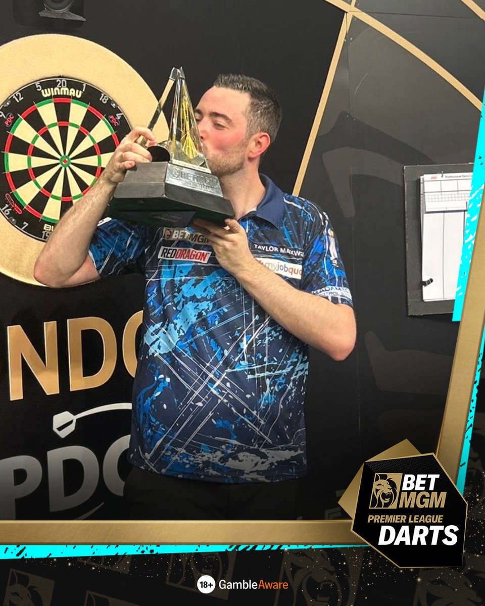 BetMGMUK's tweet image. You did it, @lukeh180 🏆

#BetMGMDarts #PLDarts #LoveTheDarts