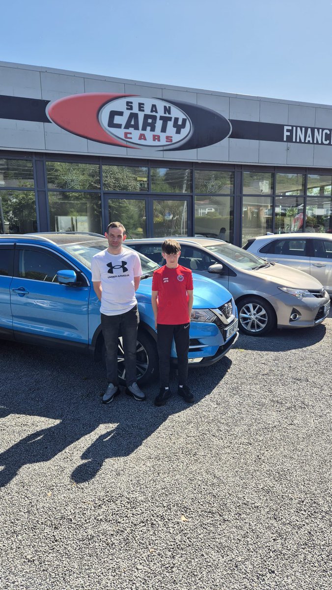 Many Thanks to Sean Carty Cars who kindly sponsored James O'Donohoe for Kennedy Cup this June 🏆