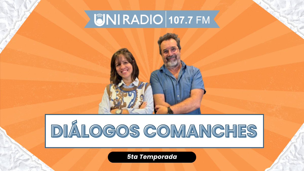 HOY EN DIÁLOGOS COMANCHES:

- Recibimos a Fabricio Speranza, referente de la murga "Un título viejo" para habar sobre carnaval.

Escuchanos por 107.7FM o en vivo por YouTube
youtube.com/live/Lv-YiPvzT…