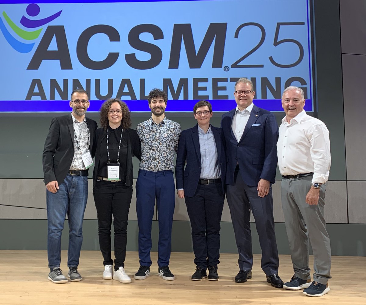 Simone Porcelli (@porcellisimone) on Twitter photo Great session about the final frontiers of Oxygen cascade at the ACSM meeting. I was honored to co-chair the session and be on the same stage of so amazing reasearchers #acsm2025 <a href="/ACSMNews/">American College of Sports Medicine</a> Great session about the final frontiers of Oxygen cascade at the ACSM meeting. I was honored to co-chair the session and be on the same stage of so amazing reasearchers #acsm2025 <a href="/ACSMNews/">American College of Sports Medicine</a>