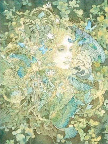 WATERCOLOUR ILLUSTRATIONS- HASUMI MIYAKO
paddysbooks.bigcartel.com/product/waterc…
#artbooks #fantasy #paintings