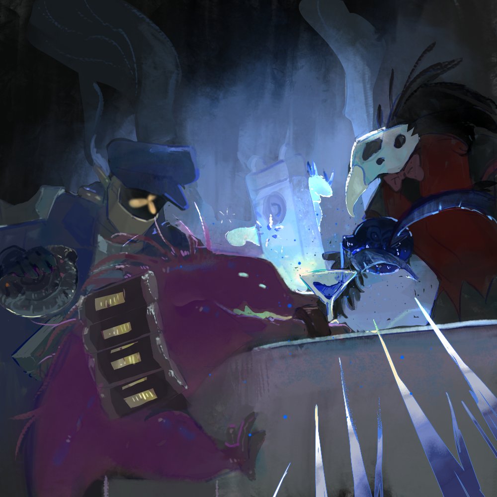 Aieeeeeeee3's tweet image. painted my friend&apos;s favorite lunar item🥰Spinel Tonic！