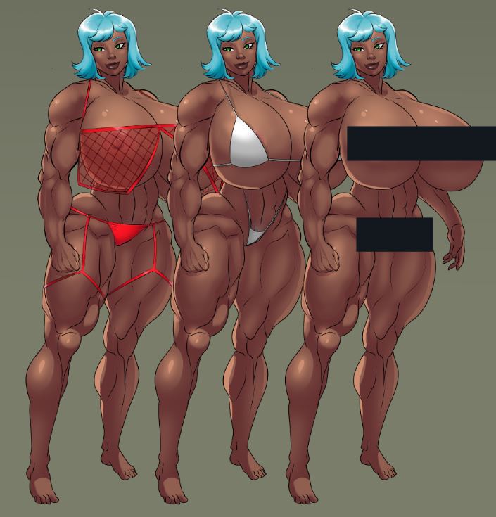 The_FRK_Studio's tweet photo. 💙💪 Blue Hair Muscled Buxom Adoptable is up for grabs!
Powerful curves, fierce vibes, and a gaze that could melt steel 😍
Who will take this queen home?
👉 https://t.co/Y9GbCLjO8q
#Adoptable #OCAdopt #MuscleGirl #BlueHairBeauty #YCH #CharacterAuction https://t.co/1SIC9CUKBs