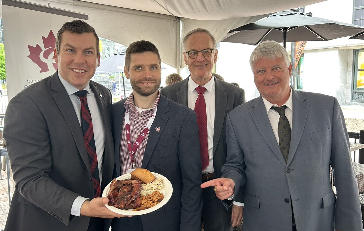 Rob Oliphant (@rob_oliphant) on Twitter photo Ribfest is back in Ottawa! Happy to join <a href="/cdnpork/">CanadianPorkCouncil</a> & colleagues to enjoy a lunch produced by Canadian farmers. Let's continue to support the Canadian pork industry. Ribfest is back in Ottawa! Happy to join <a href="/cdnpork/">CanadianPorkCouncil</a> & colleagues to enjoy a lunch produced by Canadian farmers. Let's continue to support the Canadian pork industry.